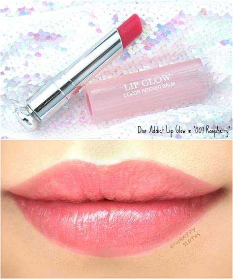 dior addict lip glow color reviver balm raspberry matte|Dior glow lip balm.